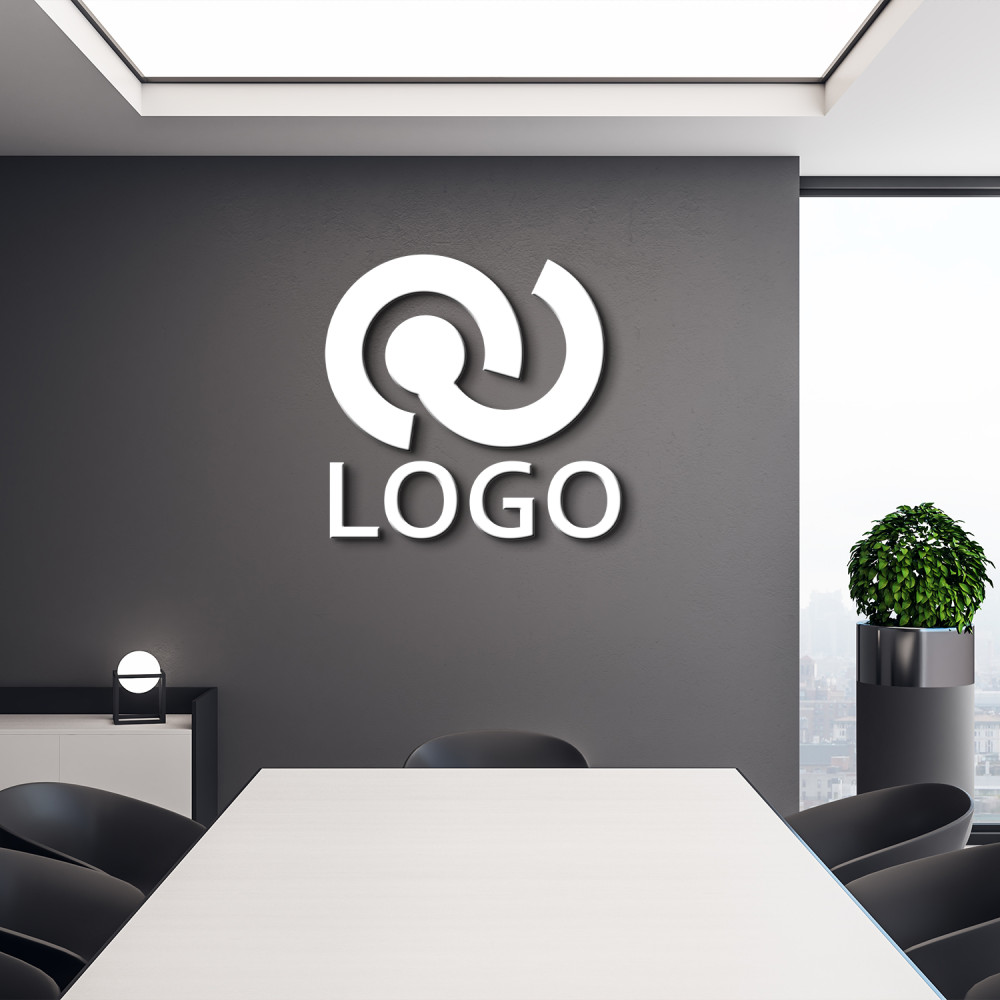 PVC-logo skilt